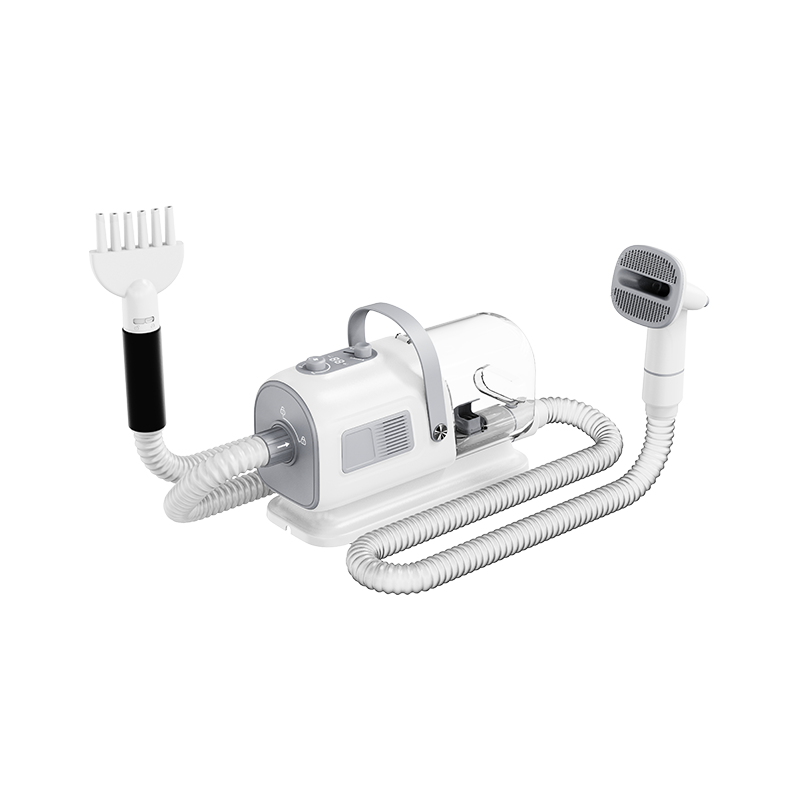 ペットの毛の掃除機とブロワーを一体化したマシン